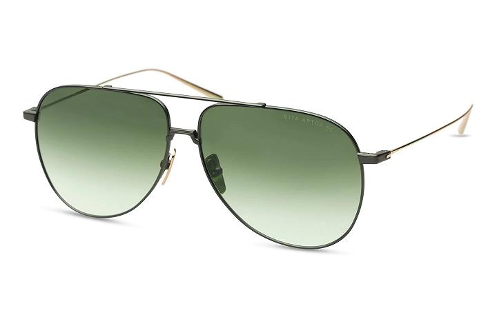 Dita Men's Artoa 92 Sunglasses Black Green PCT609174 USA